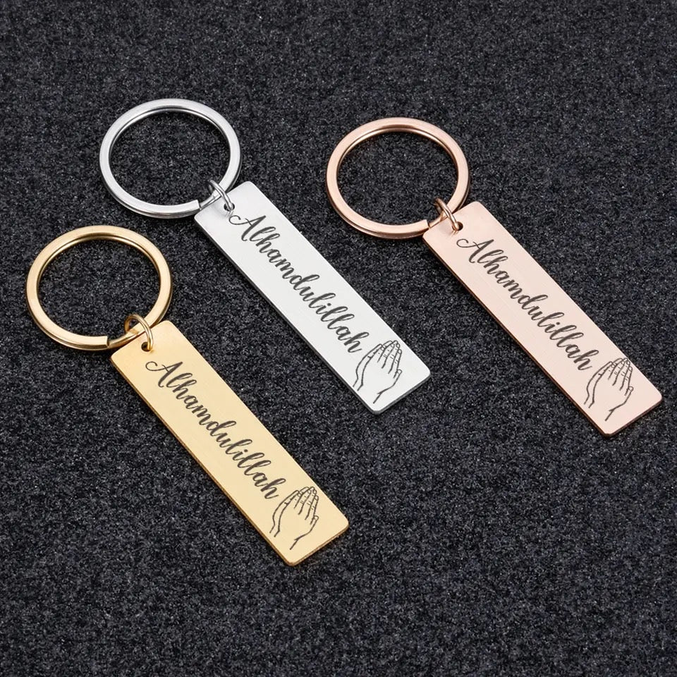 alhamdulillah keychain