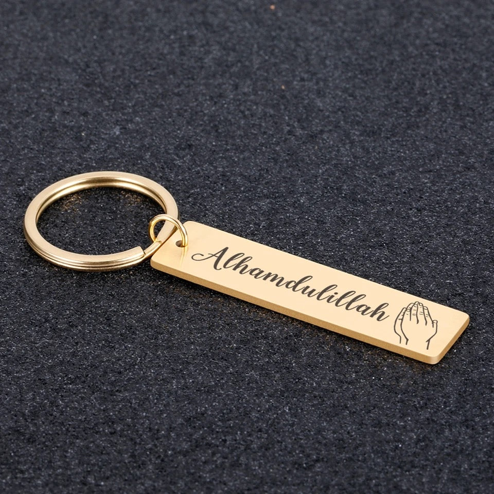 alhamdulillah keychain