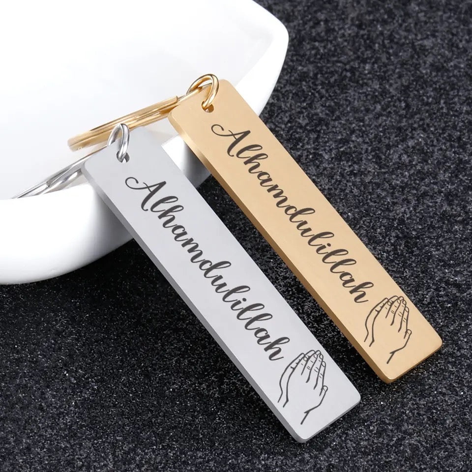 alhamdulillah keychain