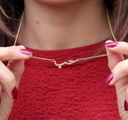 'Love' necklace in Arabic