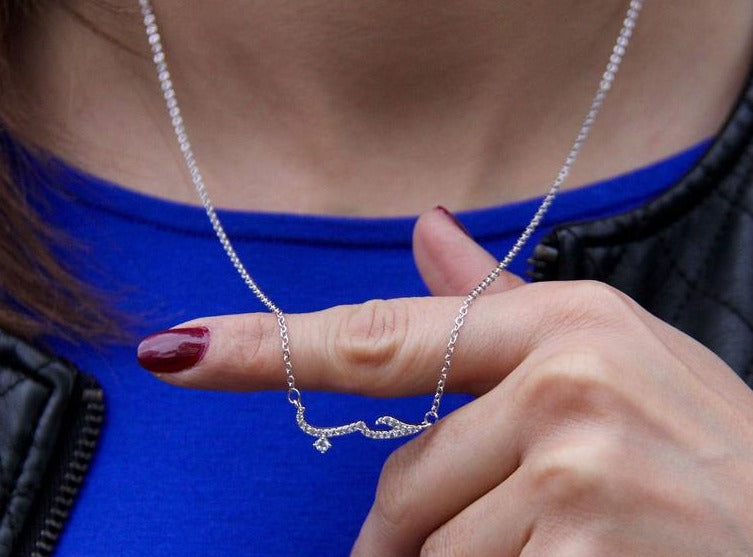 'Love' necklace in Arabic